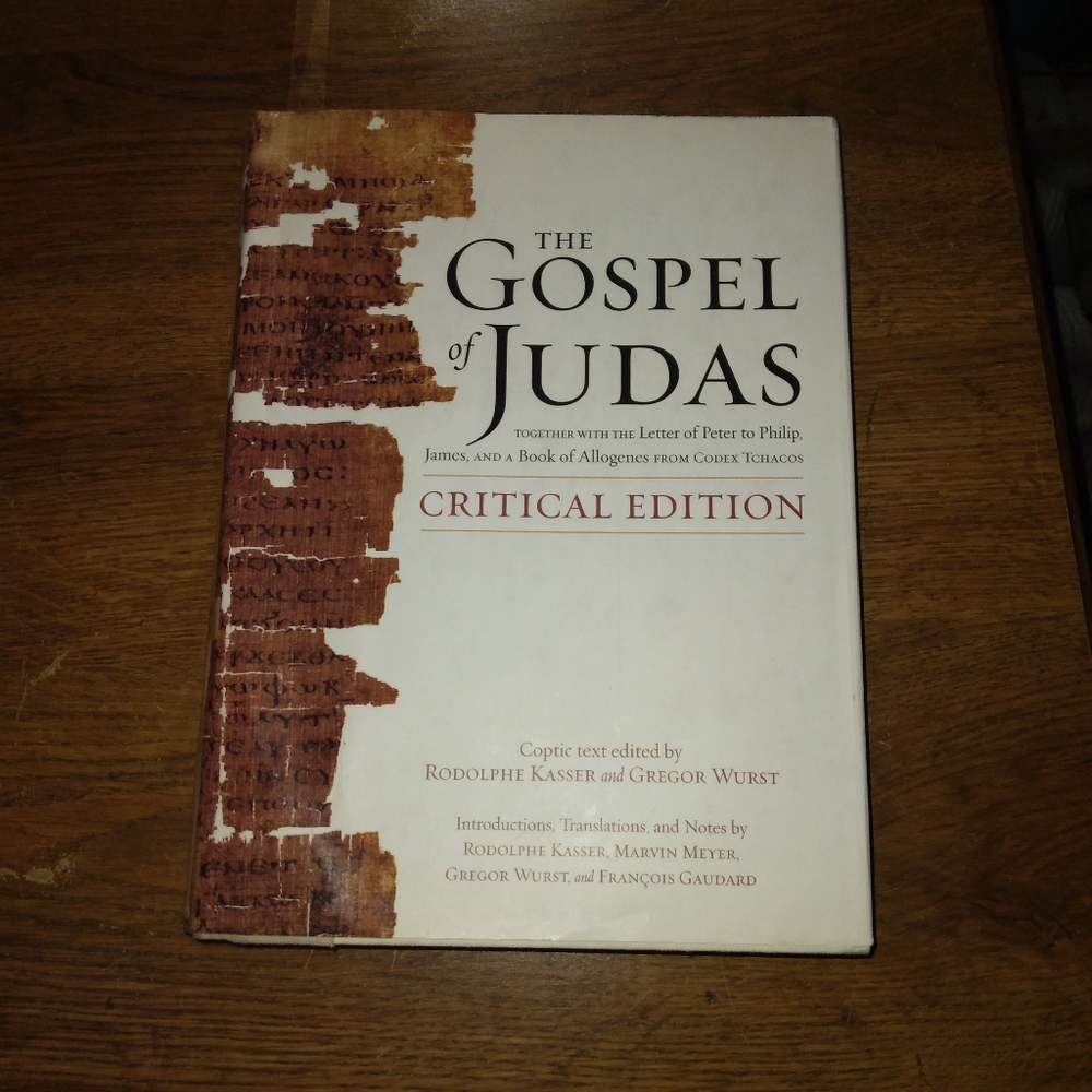 "The Gospel of Judas" hardcover book